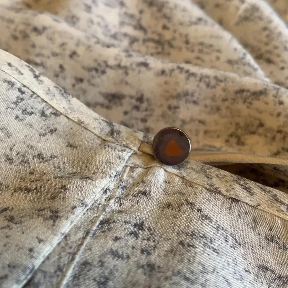 REBECCA TAYLOR EUC Silk Melange Print Blouse Top - Picture 7 of 7